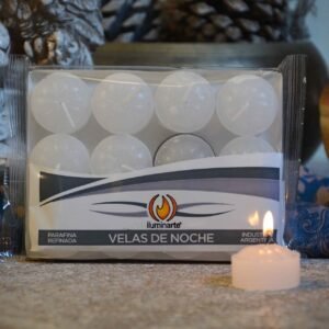 Velas Blancas x 12 Unidades