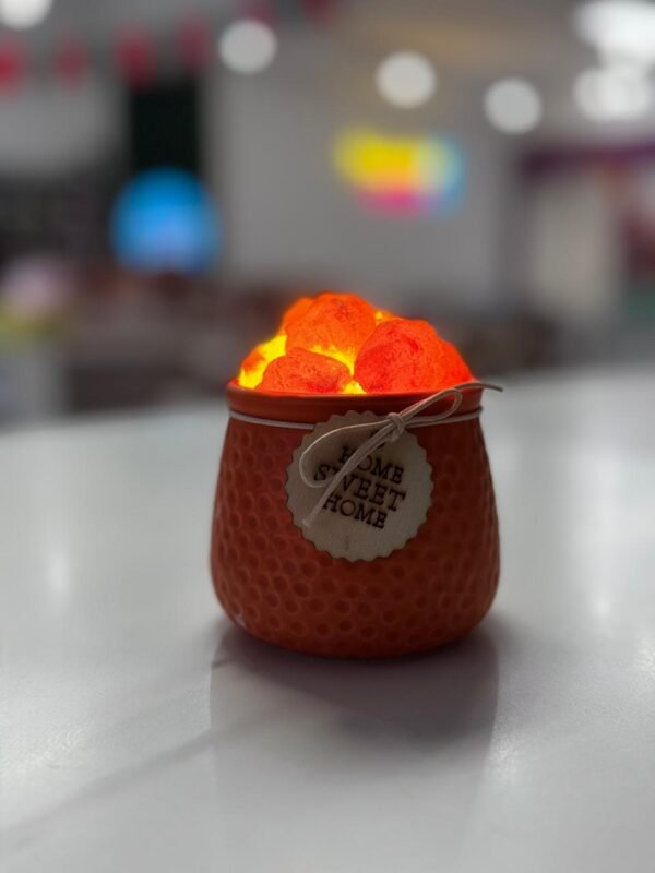 LAMPARAS DE SAL DE CERAMICA - MODELO 1 - Imagen 2